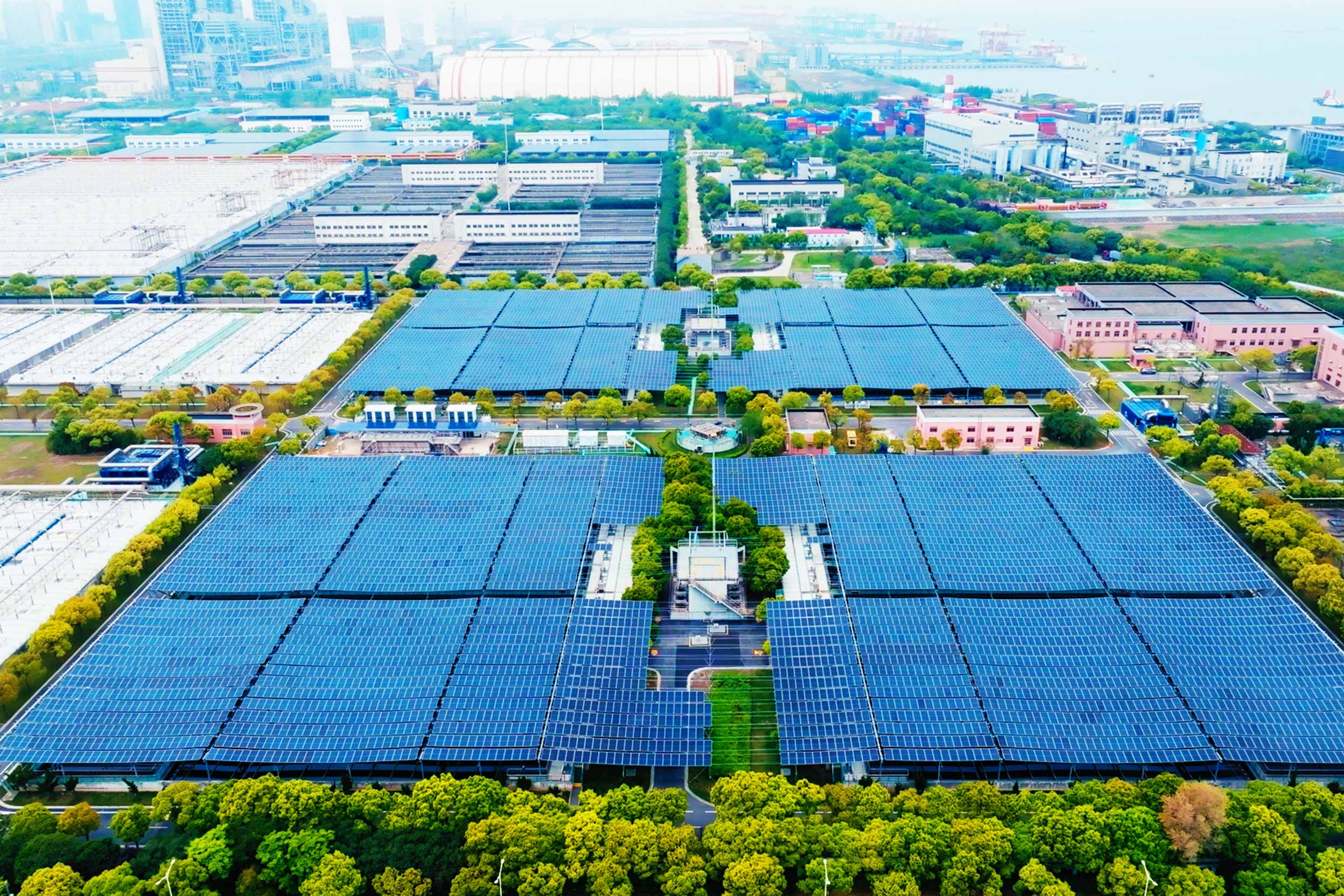 上海竹园第二污水处理厂分布式光伏发电一期（7.1MW）工程