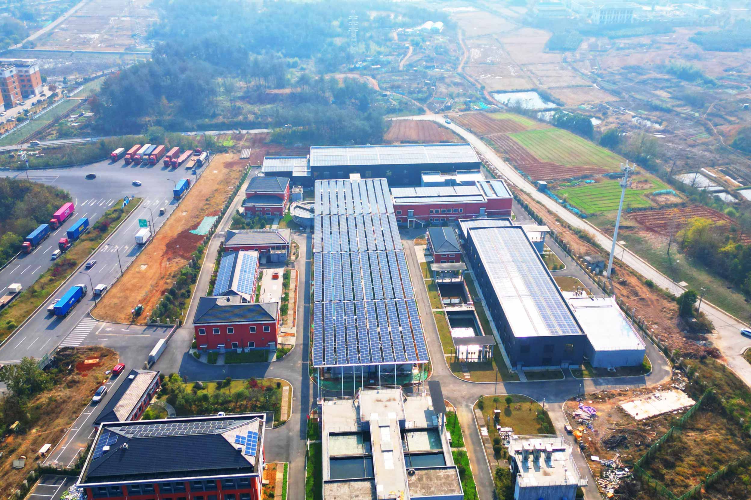 义乌市第二自来水有限公司1254KW分布式光伏发电（水务集团）项目