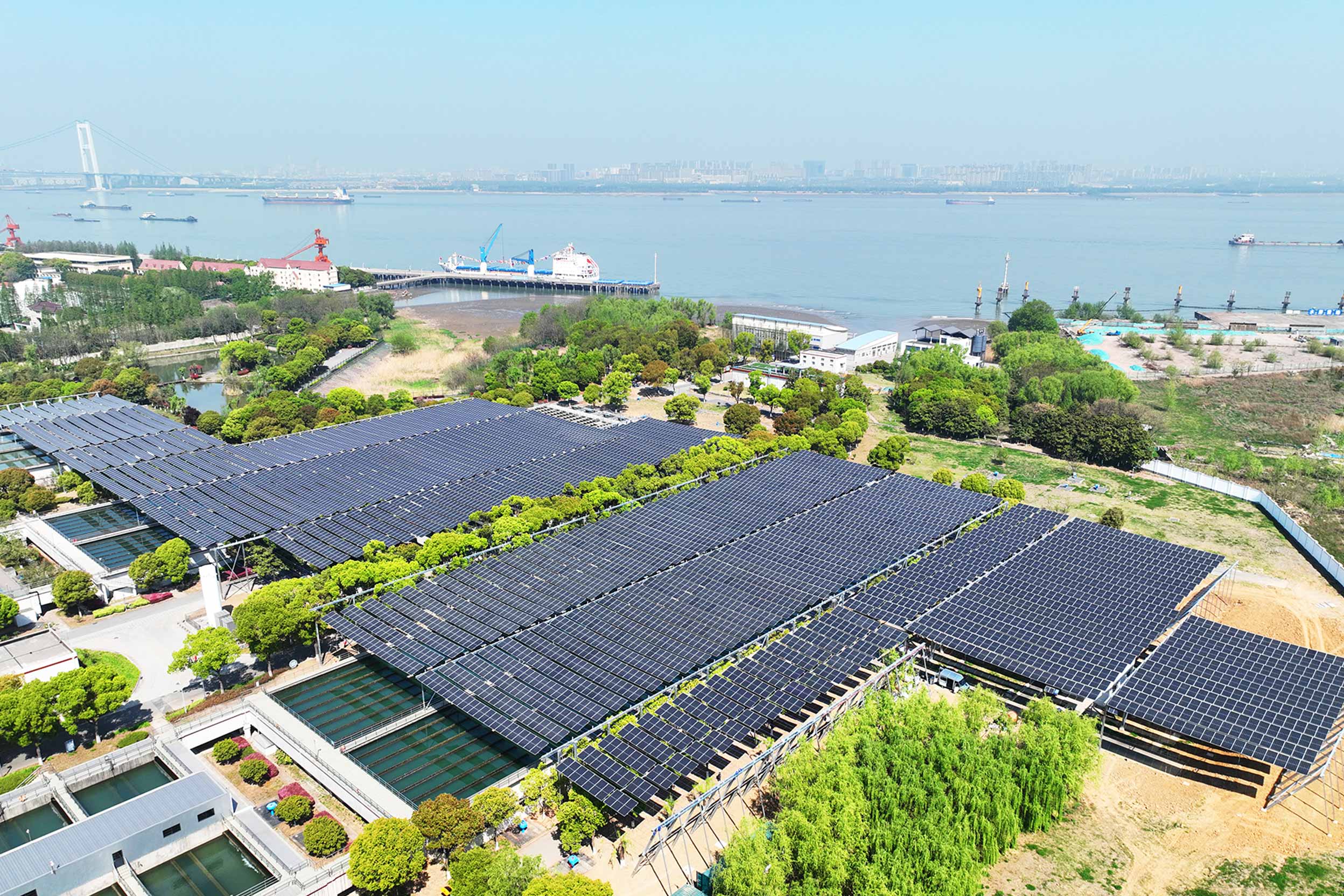 江南水务肖山水厂3.5MW分布式光伏发电EPC项目