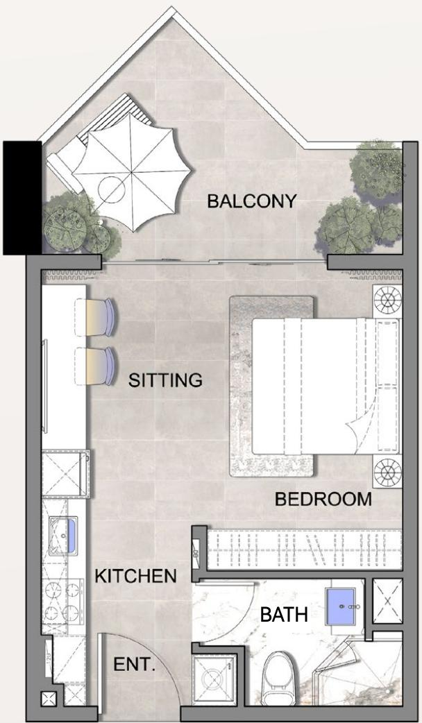 A-1 Studio Plan
