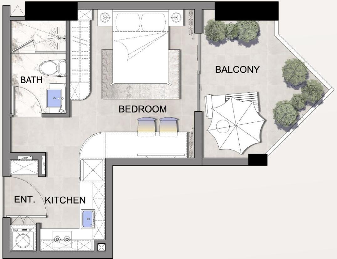 A-1 Studio Plan