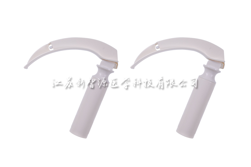 Disposable anesthesia laryngoscope