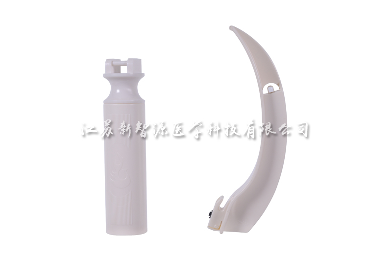 Disposable anesthesia laryngoscope