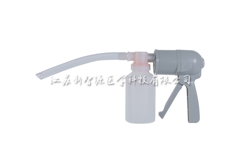 Disposable manual suction unit